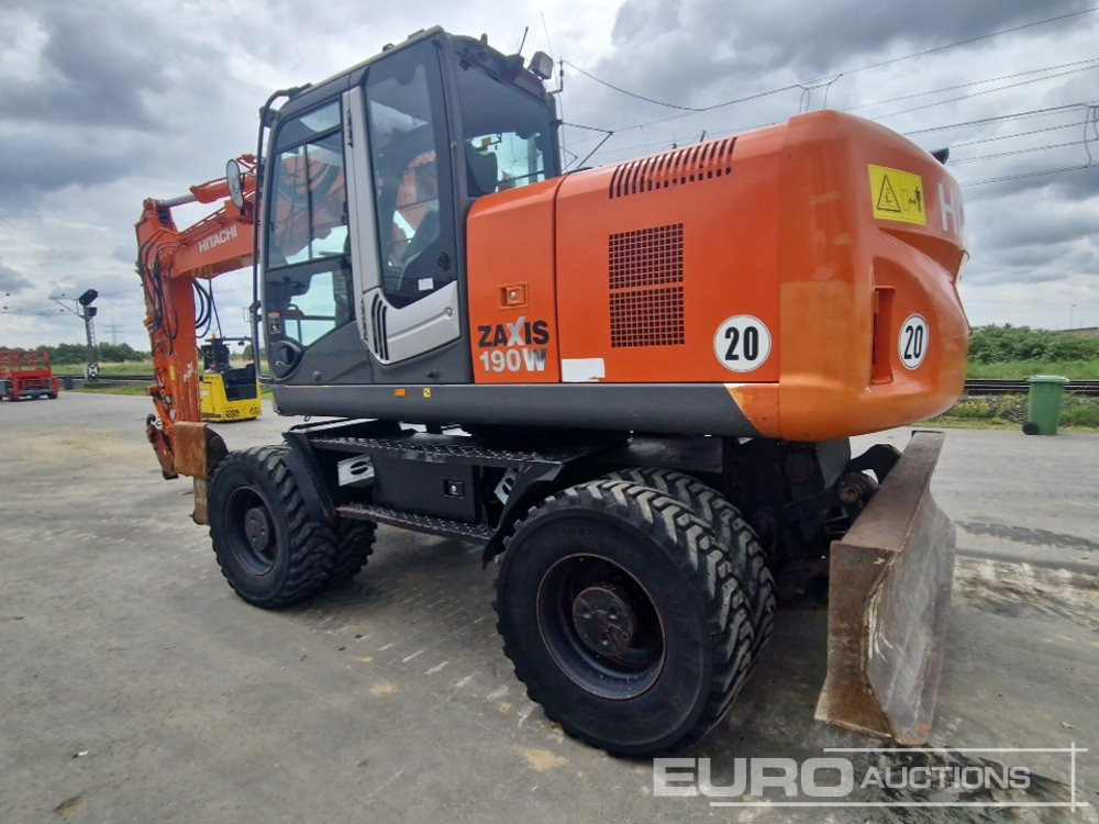 Hitachi ZX190W-3 - Escavadeira de rodas: foto 3 Hitachi ZX190W-3 - Escavadeira de rodas: foto 3