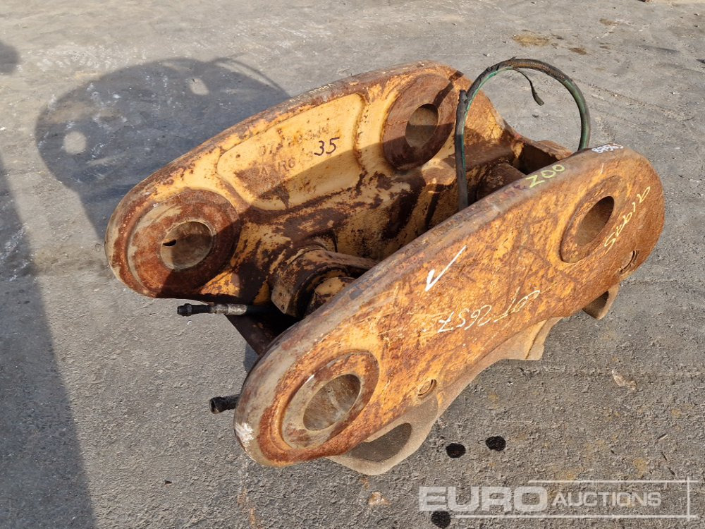 Hydraulic QH, Pin 80mm/80mm, to suit 30-40 Ton Excavator - Acoplamento rápido: foto 3 Hydraulic QH, Pin 80mm/80mm, to suit 30-40 Ton Excavator - Acoplamento rápido: foto 3