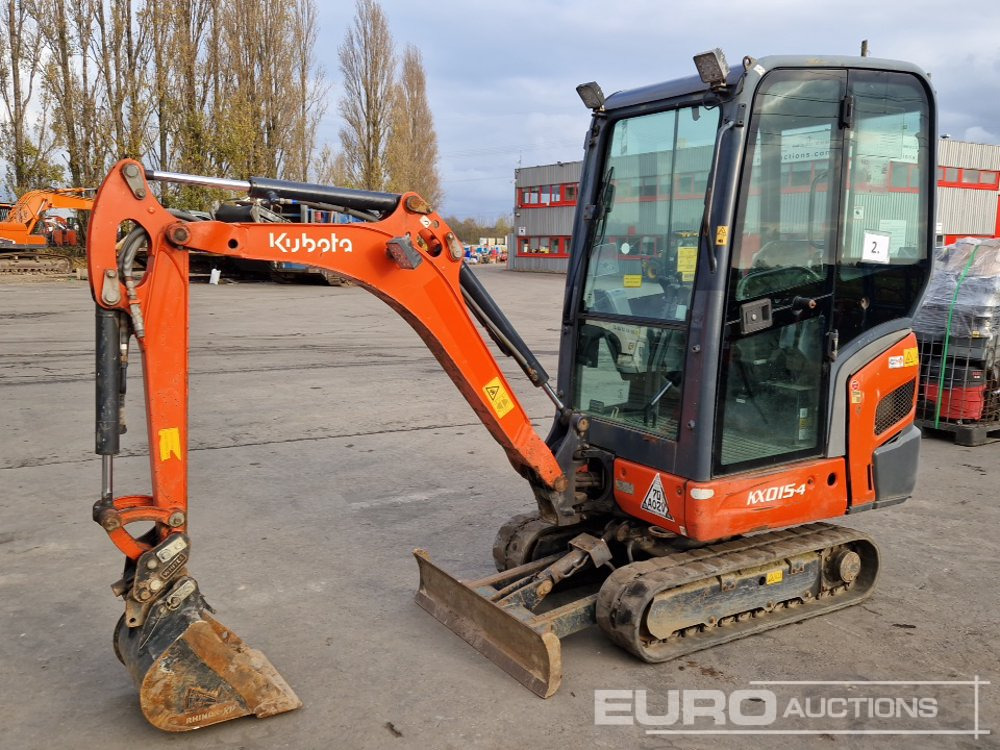 Kubota KX015-4 - Mini escavadeira: foto 1 Kubota KX015-4 - Mini escavadeira: foto 1