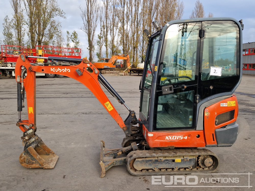 Kubota KX015-4 - Mini escavadeira: foto 2 Kubota KX015-4 - Mini escavadeira: foto 2