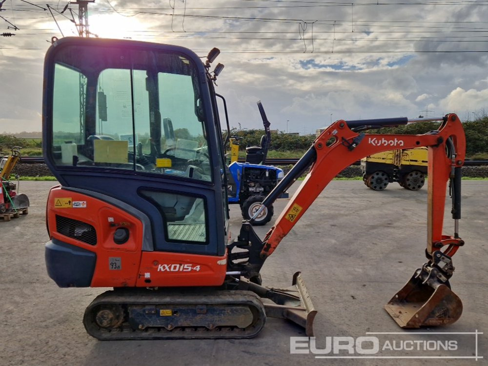 Kubota KX015-4 - Mini escavadeira: foto 5 Kubota KX015-4 - Mini escavadeira: foto 5