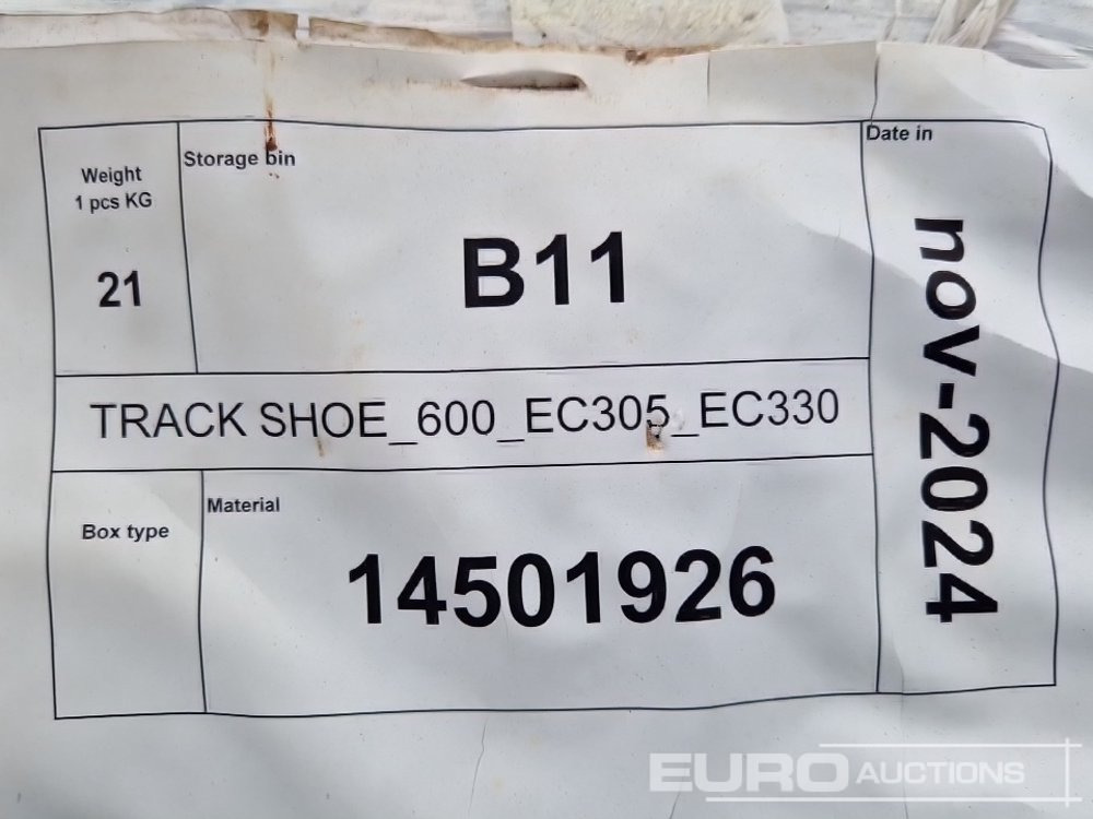 Peça de reposição por Escavadeira Track Plates to suit Volvo: foto 9