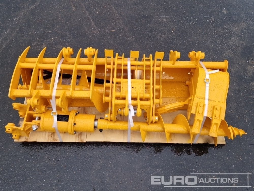 Unused 2025 GIYI QTY (8) CAT 301 Excavator Attachment, Rake, Ripper, Grabber, 12” Auger, 16” Auger, 8” Digging Bucket, 24”, 32” Ditching Bucket - Balde: foto 1 Unused 2025 GIYI QTY (8) CAT 301 Excavator Attachment, Rake, Ripper, Grabber, 12” Auger, 16” Auger, 8” Digging Bucket, 24”, 32” Ditching Bucket - Balde: foto 1