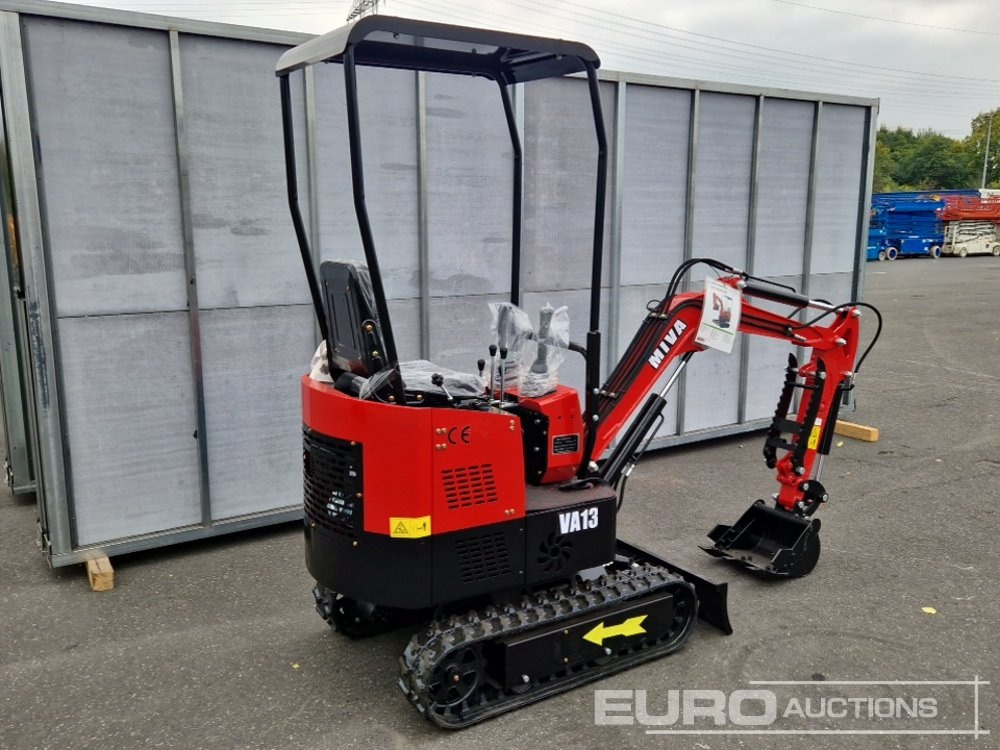 Unused 2025 Miva VA13 - Mini escavadeira: foto 4 Unused 2025 Miva VA13 - Mini escavadeira: foto 4