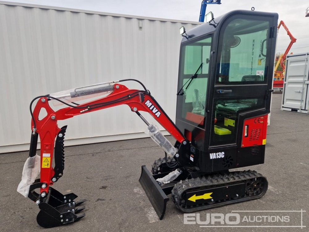 Unused 2025 Miva VA13C - Mini escavadeira: foto 1 Unused 2025 Miva VA13C - Mini escavadeira: foto 1