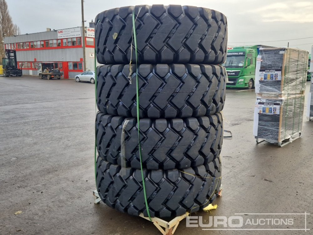 Unused 23.5-25 24PR E-3/L-3 TL Tyres (4 of) - Pneu: foto 2 Unused 23.5-25 24PR E-3/L-3 TL Tyres (4 of) - Pneu: foto 2