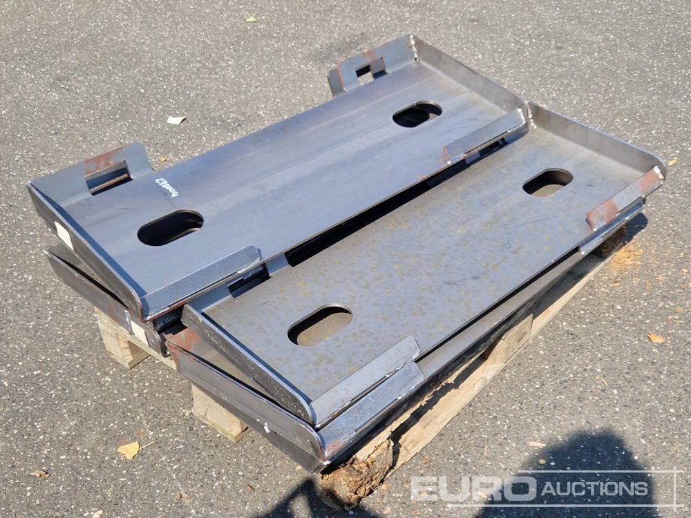 Unused QH Plates to suit Skidsteer - Acoplamento rápido: foto 1 Unused QH Plates to suit Skidsteer - Acoplamento rápido: foto 1
