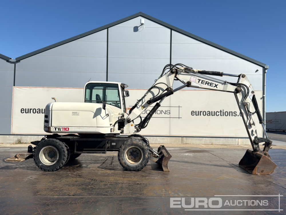 2008 Terex TW110 - Escavadeira de rodas: foto 2 2008 Terex TW110 - Escavadeira de rodas: foto 2