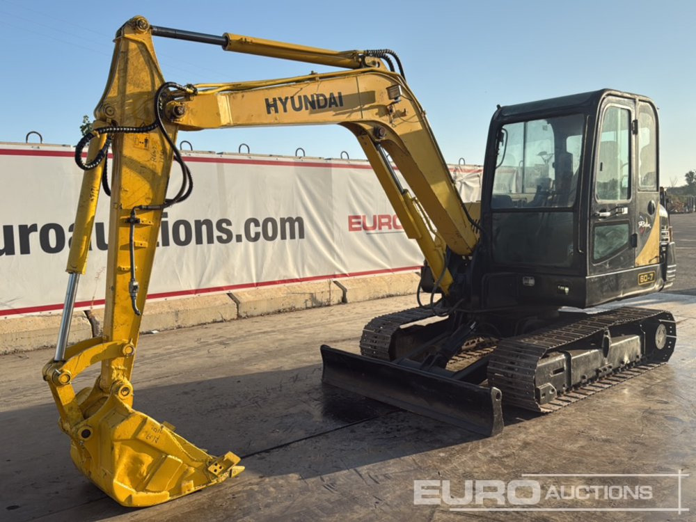 Hyundai R60-7 - Mini escavadeira: foto 1 Hyundai R60-7 - Mini escavadeira: foto 1
