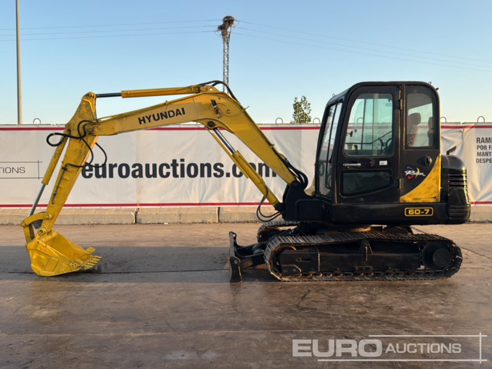 Hyundai R60-7 - Mini escavadeira: foto 2 Hyundai R60-7 - Mini escavadeira: foto 2