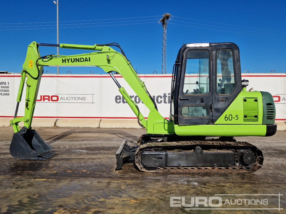 Hyundai ROBEX60-5 - Mini escavadeira: foto 2 Hyundai ROBEX60-5 - Mini escavadeira: foto 2