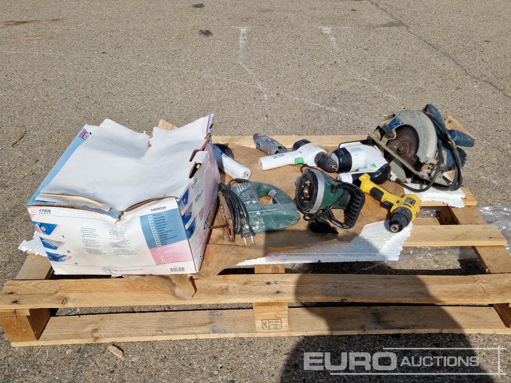 Pallet of Various Power Tools - Equipamento de construção: foto 2 Pallet of Various Power Tools - Equipamento de construção: foto 2