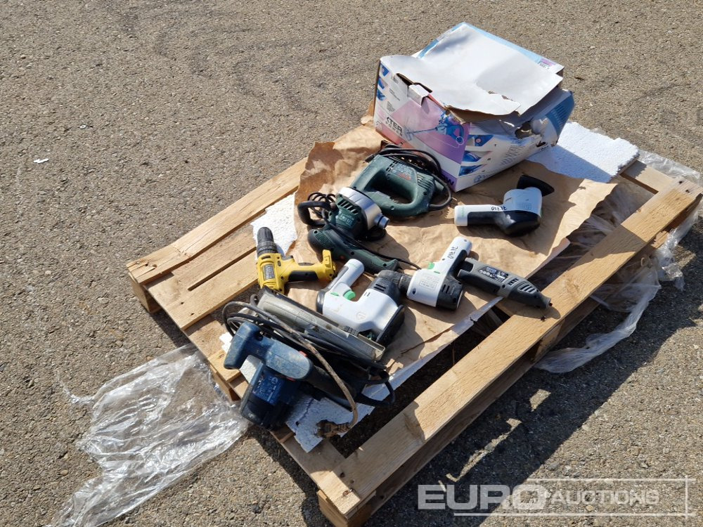 Pallet of Various Power Tools - Equipamento de construção: foto 5 Pallet of Various Power Tools - Equipamento de construção: foto 5