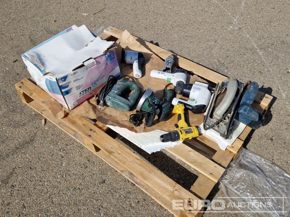 Pallet of Various Power Tools - Equipamento de construção: foto 3 Pallet of Various Power Tools - Equipamento de construção: foto 3
