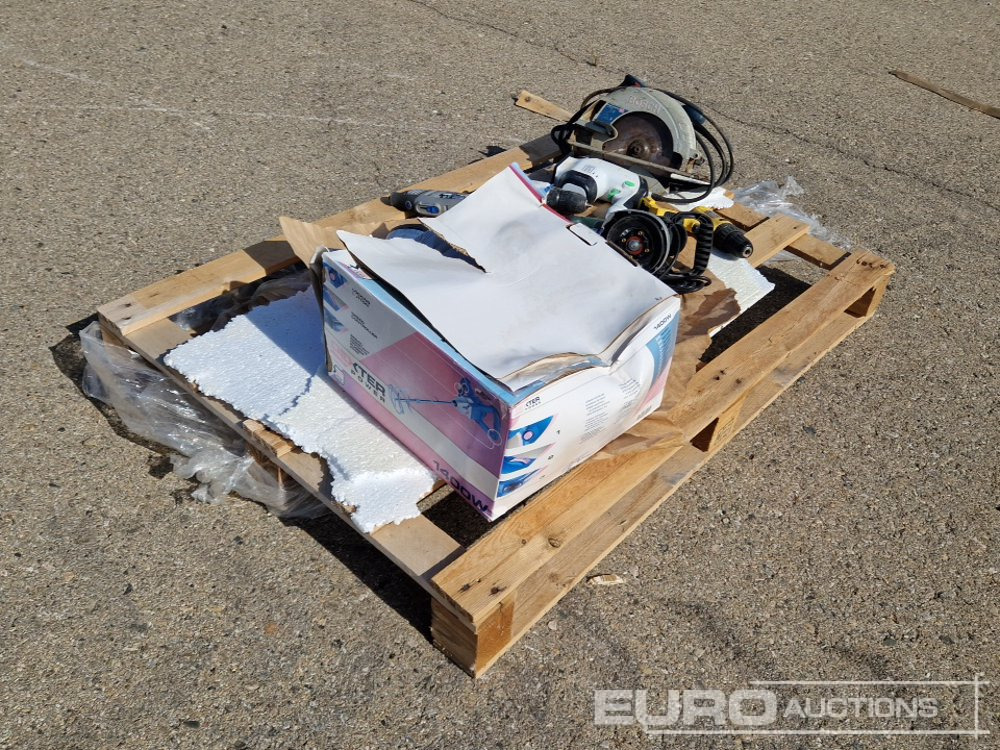 Pallet of Various Power Tools - Equipamento de construção: foto 1 Pallet of Various Power Tools - Equipamento de construção: foto 1