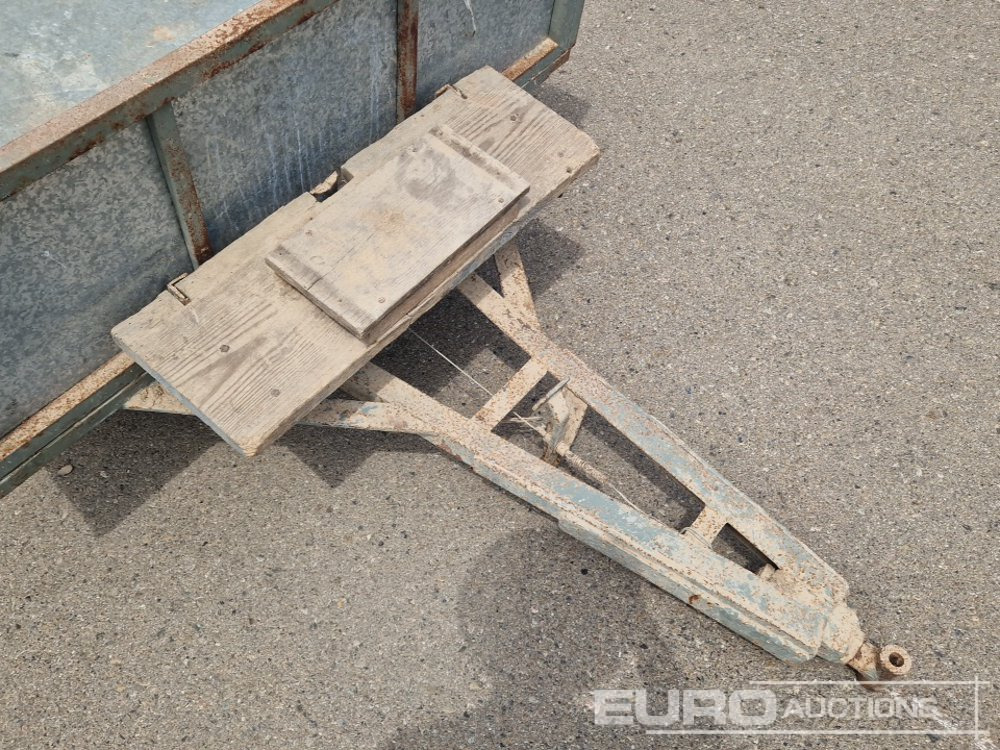 Reboque porta máquinas Single Axle Plant Trailer: foto 9
