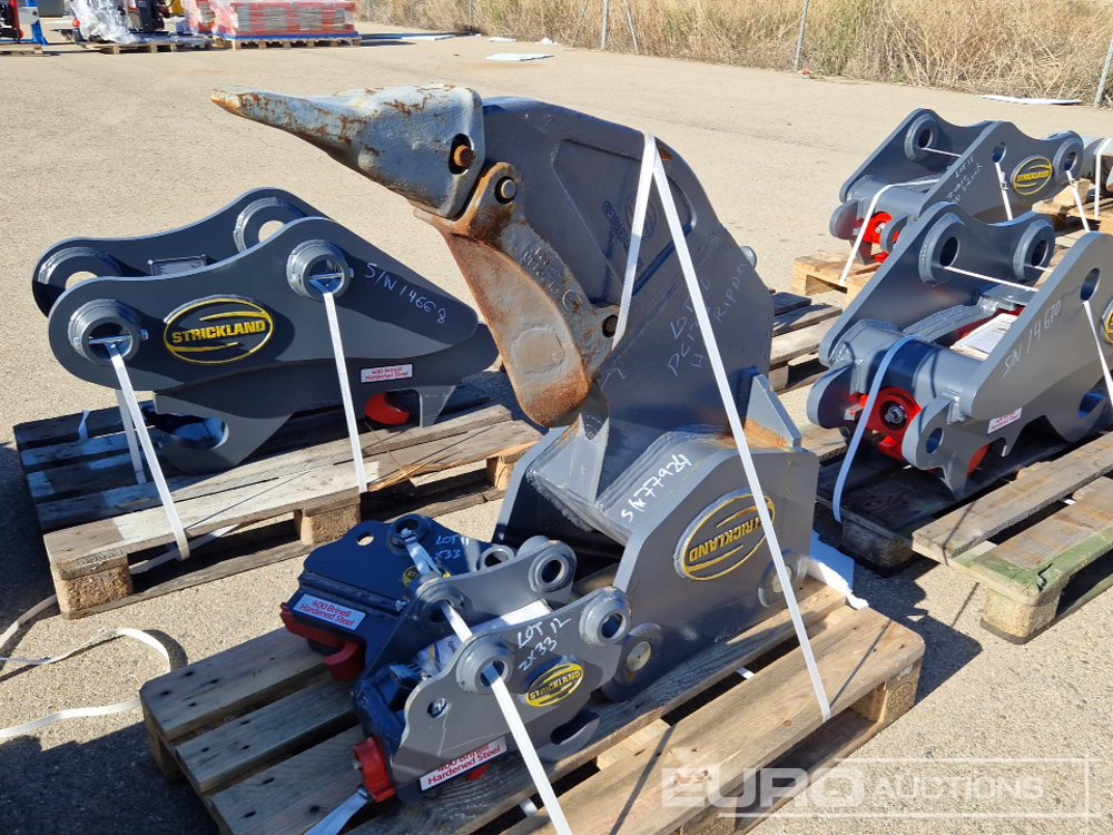 Strickland Set of Quick Coupler & Ripper - Escarificador: foto 1 Strickland Set of Quick Coupler & Ripper - Escarificador: foto 1