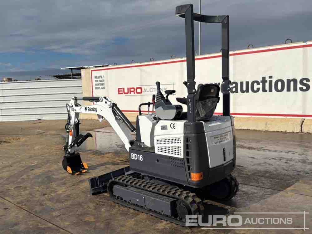 Unused 2025 Bobdog BD16 - Mini escavadeira: foto 3 Unused 2025 Bobdog BD16 - Mini escavadeira: foto 3