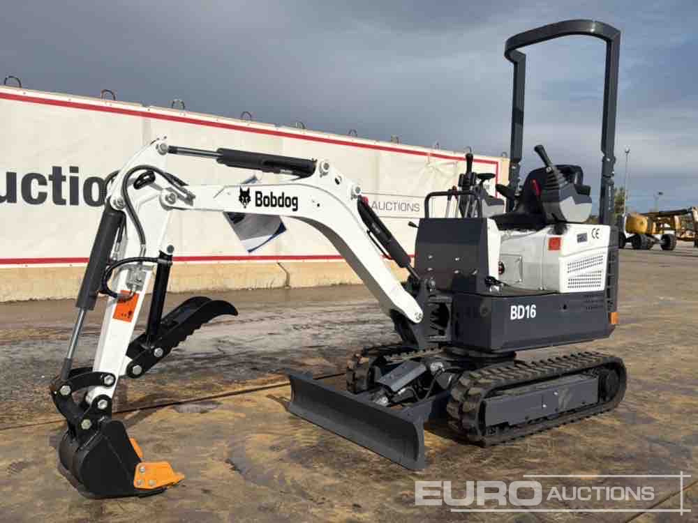 Unused 2025 Bobdog BD16 - Mini escavadeira: foto 1 Unused 2025 Bobdog BD16 - Mini escavadeira: foto 1