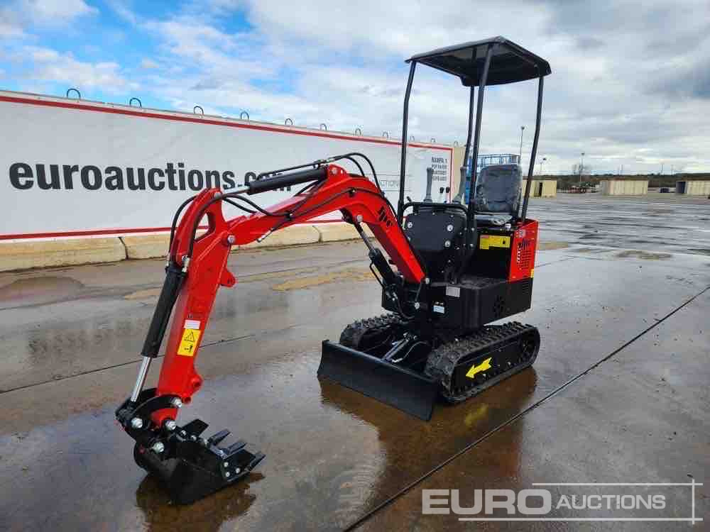 Unused 2025 JPC HT 12 - Mini escavadeira: foto 1 Unused 2025 JPC HT 12 - Mini escavadeira: foto 1