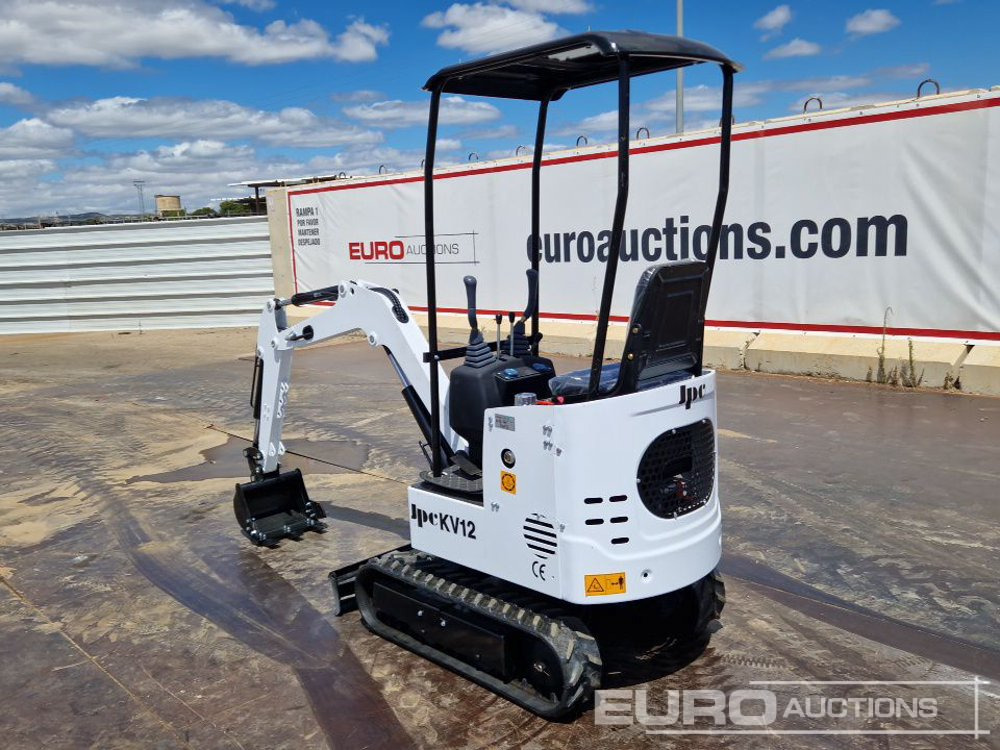 Unused 2025 JPC KV 12 - Mini escavadeira: foto 3 Unused 2025 JPC KV 12 - Mini escavadeira: foto 3