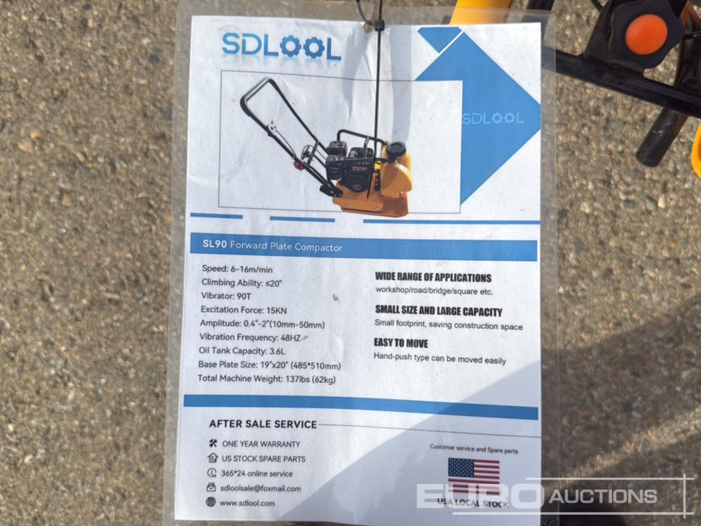 Unused 2025 SDLOOL SL90 - Máquina de asfalto: foto 5 Unused 2025 SDLOOL SL90 - Máquina de asfalto: foto 5