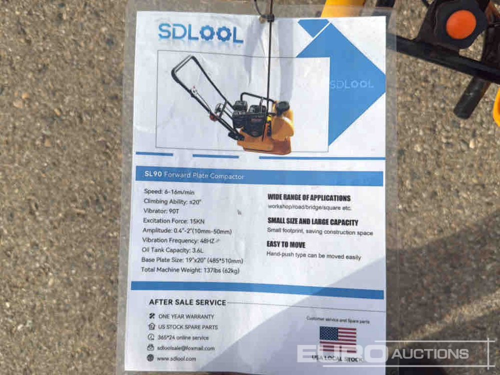 Unused 2025 SDLOOL SL90 - Máquina de asfalto: foto 5 Unused 2025 SDLOOL SL90 - Máquina de asfalto: foto 5