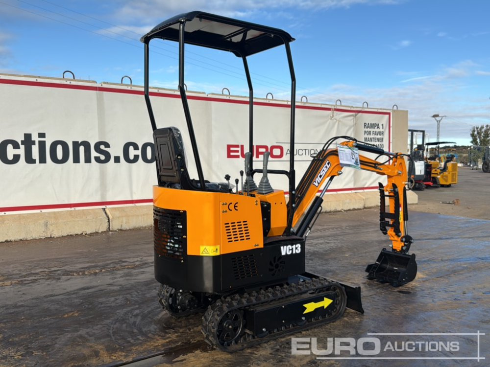 Unused 2025 Vicsec VC13J-Y - Mini escavadeira: foto 5 Unused 2025 Vicsec VC13J-Y - Mini escavadeira: foto 5