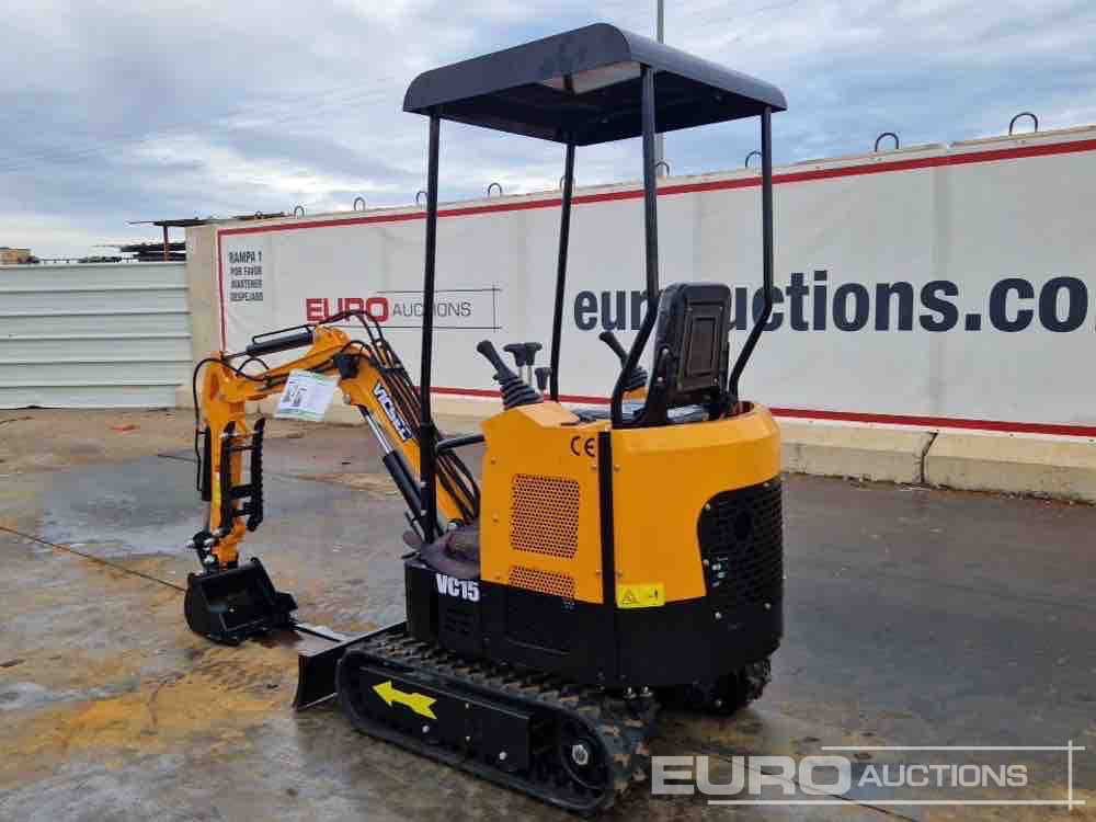 Unused 2025 Vicsec VC15J-Y - Mini escavadeira: foto 3 Unused 2025 Vicsec VC15J-Y - Mini escavadeira: foto 3