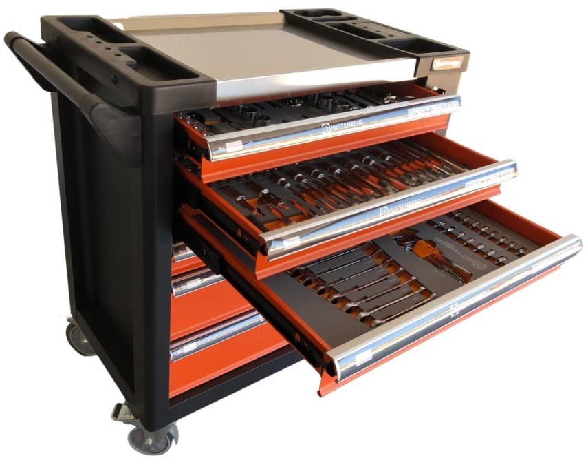 Equipamento para oficina Unused Huttenberg Tools Trolley, 220Pcs, Complete with Tools, 6 Drawers  / Carro Porta Herramientas Completo, 6 Cajones: foto 14