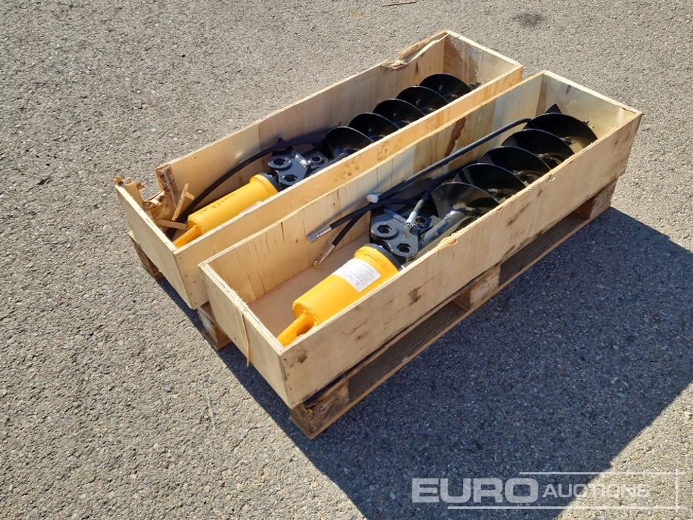 Unused KV200 Auger to suit Mini Excavator (2 of) / Ahoyador (2 of) - Perfurador de solo por Mini escavadeira: foto 5 Unused KV200 Auger to suit Mini Excavator (2 of) / Ahoyador (2 of) - Perfurador de solo por Mini escavadeira: foto 5