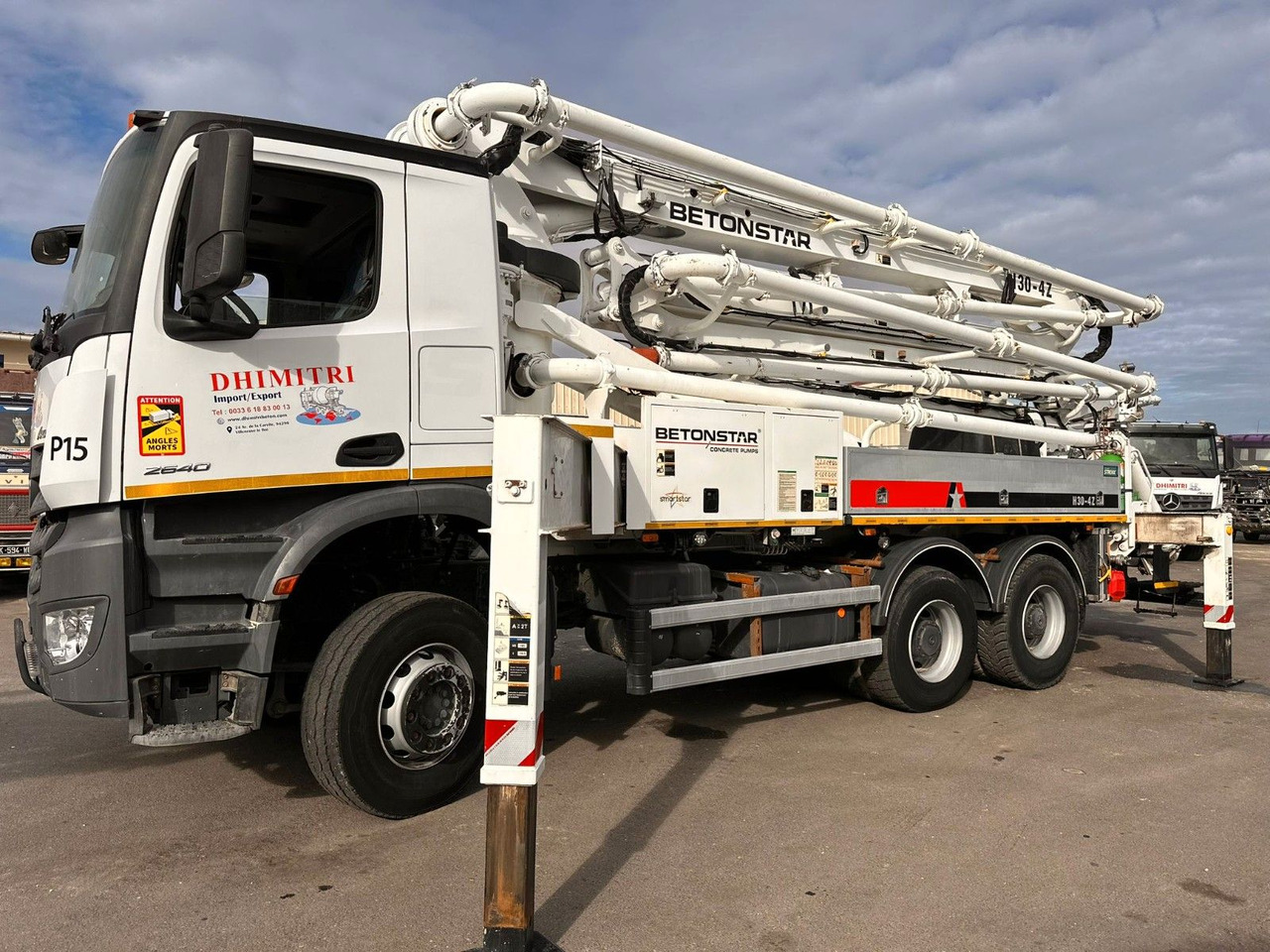 Mercedes-Benz Arocs 2640 - Autobomba de betão: foto 1 Mercedes-Benz Arocs 2640 - Autobomba de betão: foto 1