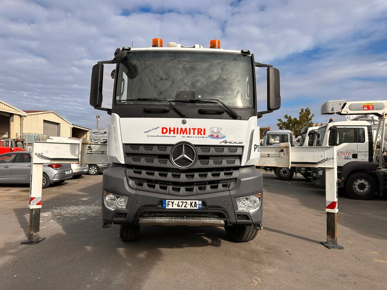Mercedes-Benz Arocs 2640 - Autobomba de betão: foto 3 Mercedes-Benz Arocs 2640 - Autobomba de betão: foto 3