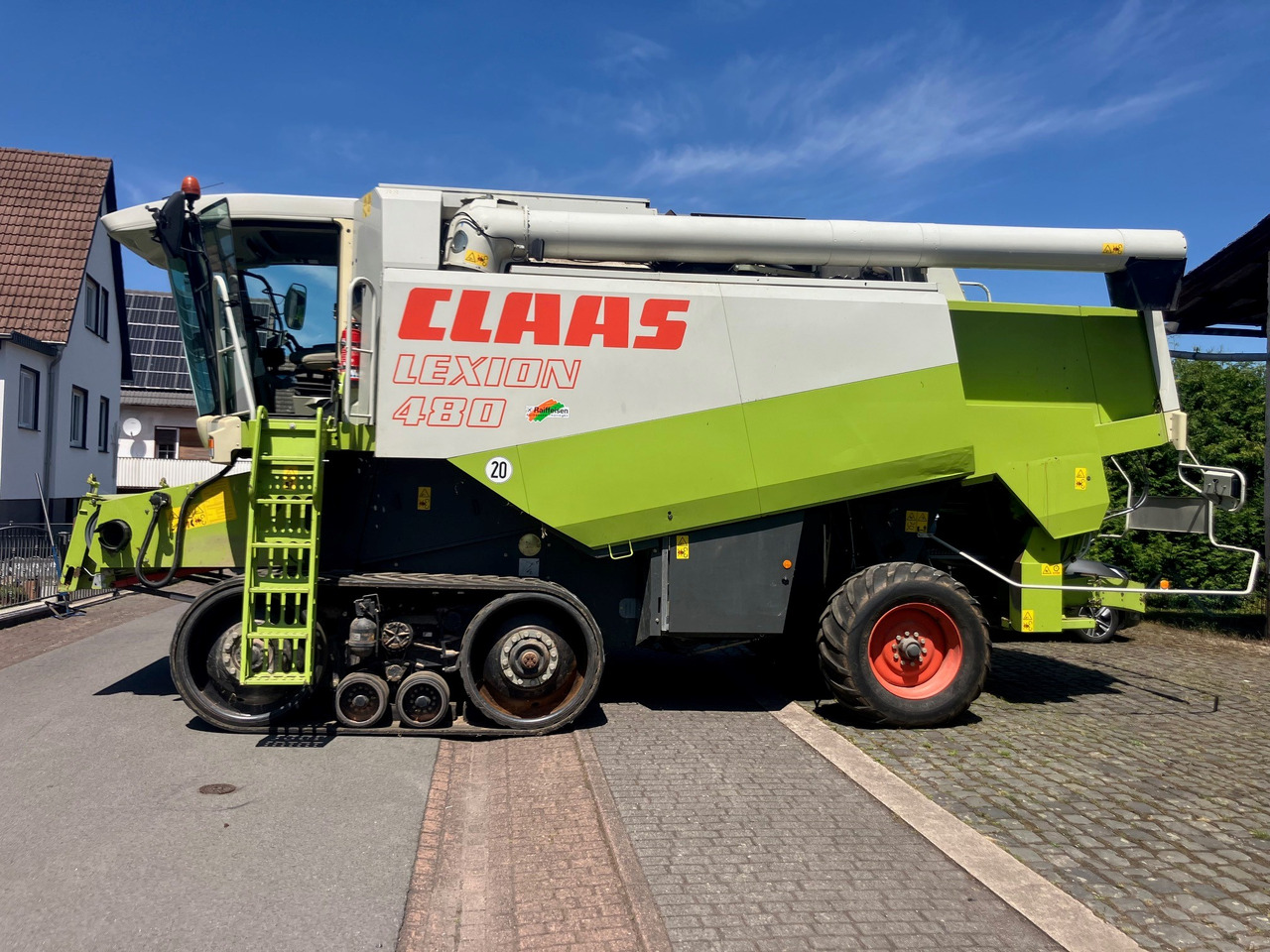 Claas Lexion 480 Terra Trac - Ceifeira debulhadora: foto 1 Claas Lexion 480 Terra Trac - Ceifeira debulhadora: foto 1