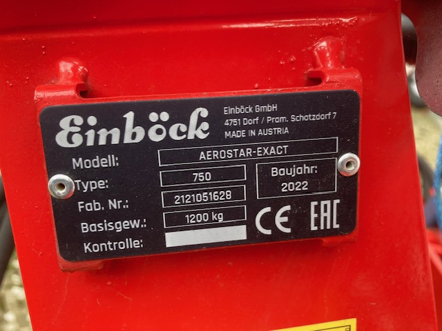 Einböck AEROSTAR-EXACT 750 - Arado: foto 2 Einböck AEROSTAR-EXACT 750 - Arado: foto 2