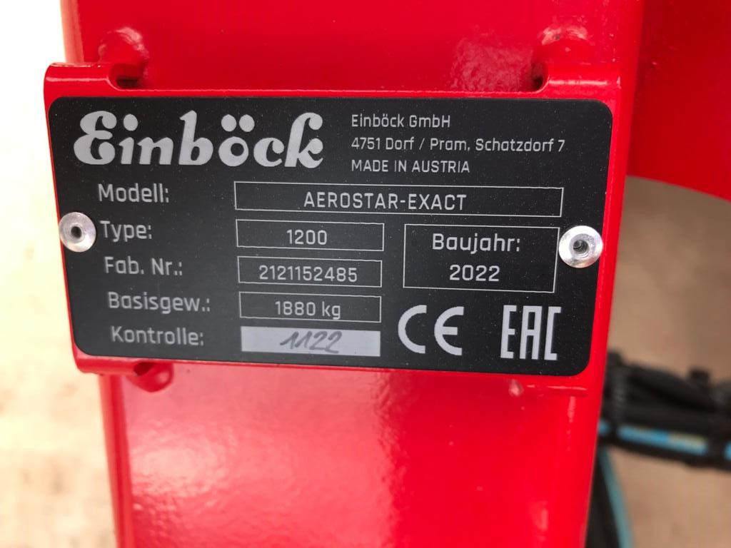 Einböck Aerostar - Exact Striegel 1200 - Grade de dentes flexíveis: foto 2 Einböck Aerostar - Exact Striegel 1200 - Grade de dentes flexíveis: foto 2