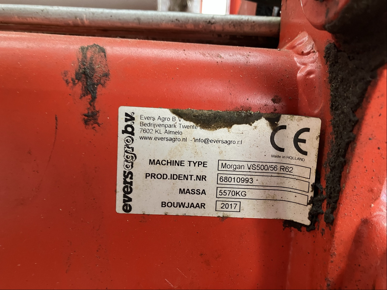 Evers Morgan VS500 Scheibenegge - Grades de discos: foto 2 Evers Morgan VS500 Scheibenegge - Grades de discos: foto 2