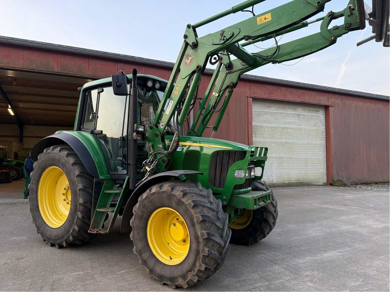 Trator John Deere 6420: foto 9