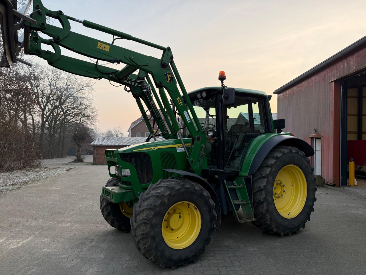 Trator John Deere 6420: foto 1