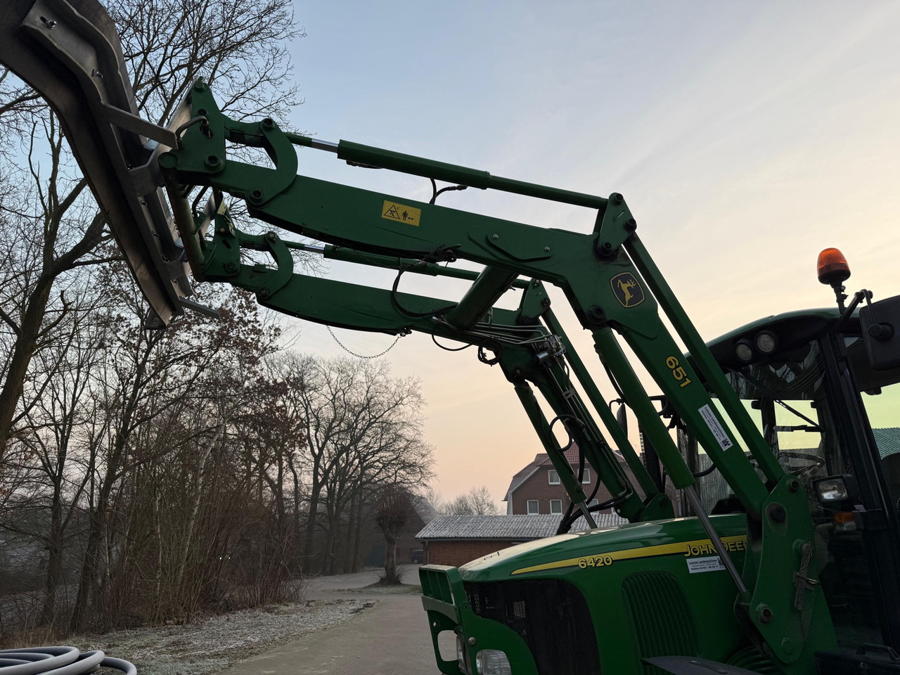 Trator John Deere 6420: foto 8