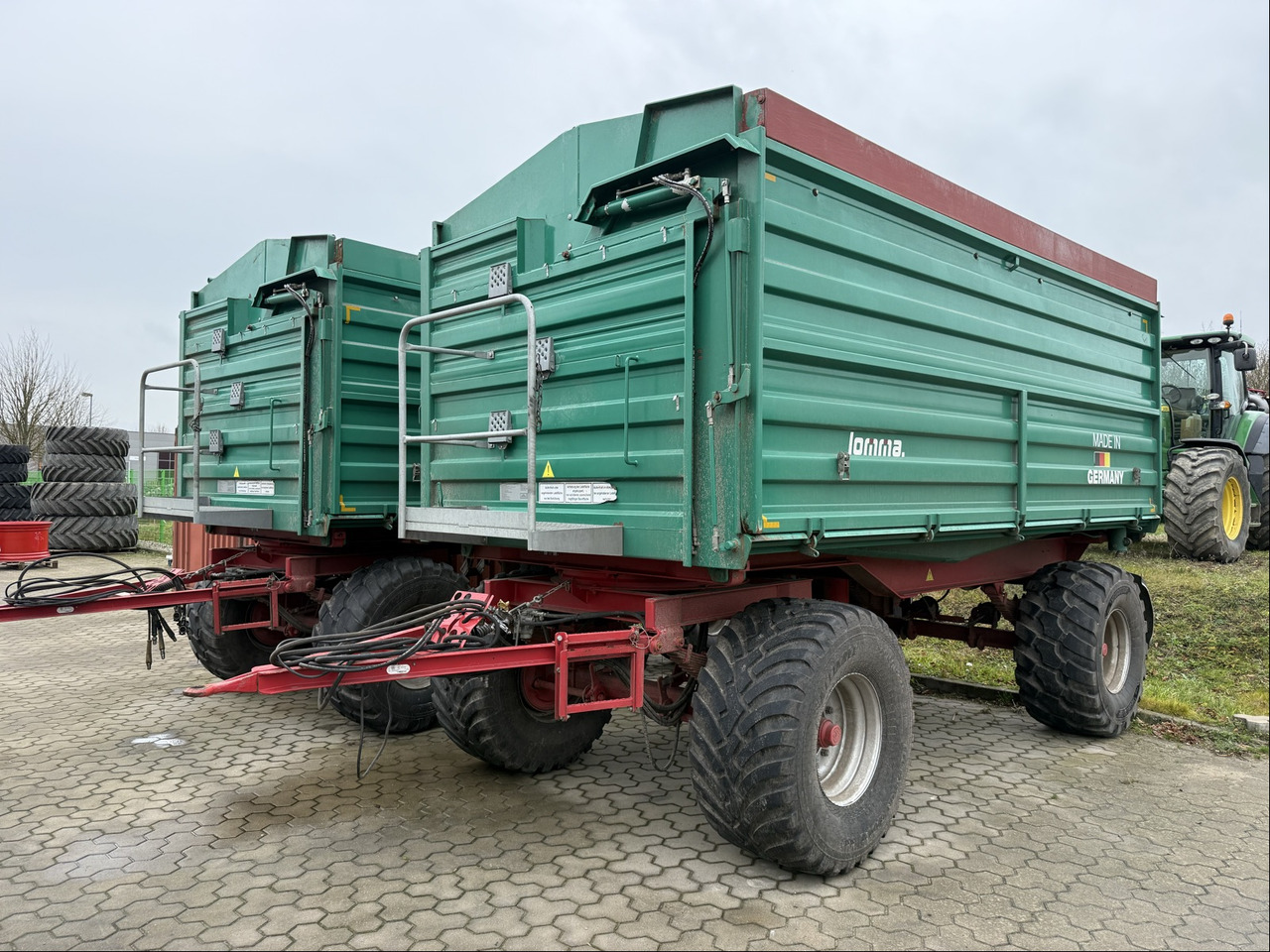 Lomma ZDK 1802 Dreiseitenkipper - Camião basculante: foto 1 Lomma ZDK 1802 Dreiseitenkipper - Camião basculante: foto 1