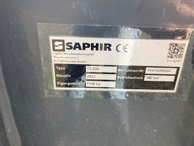 Saphir ClearStar 600 Strohstriegel - Grade: foto 2 Saphir ClearStar 600 Strohstriegel - Grade: foto 2
