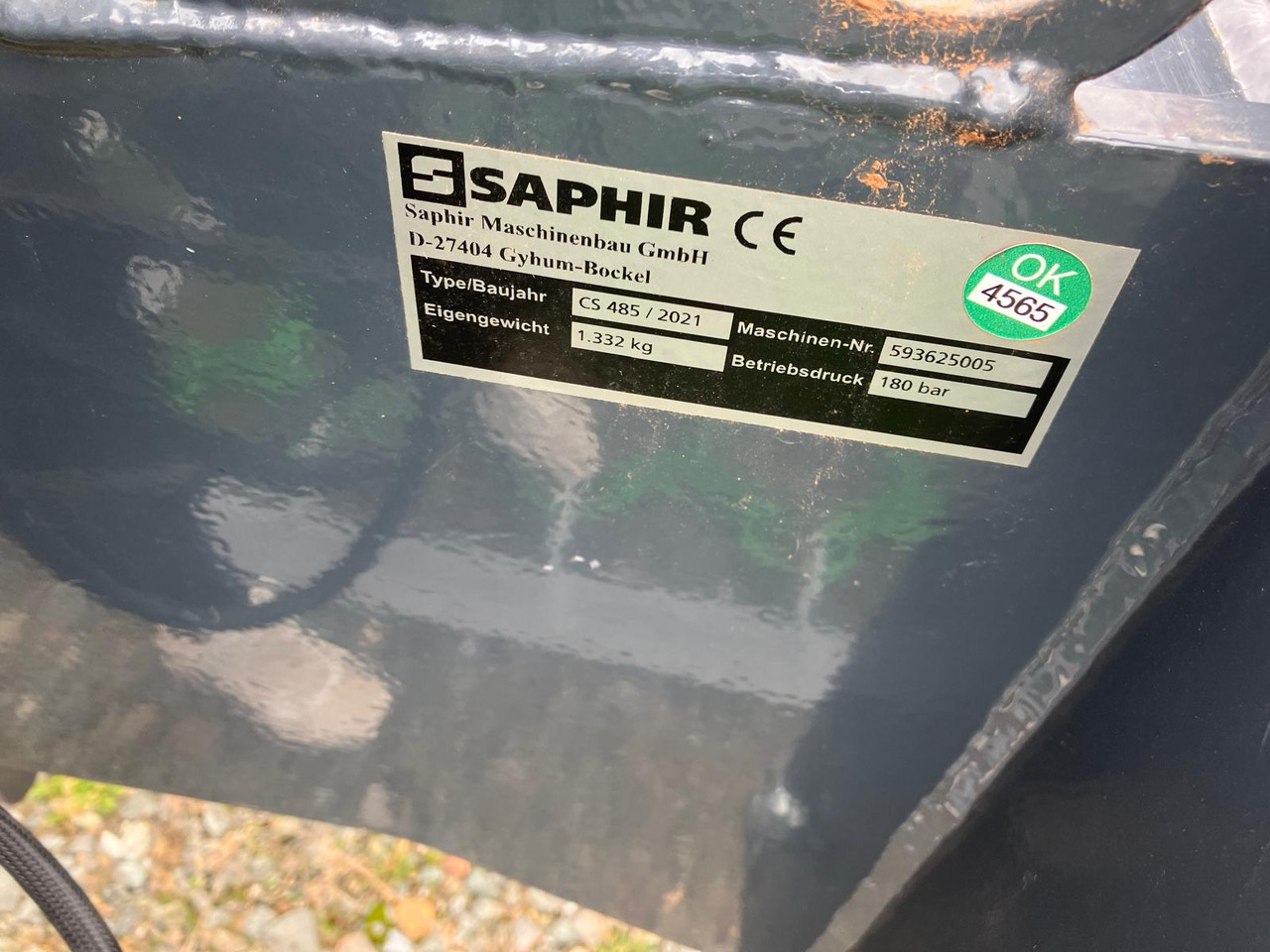 Saphir Strohstriegel Clearstar 485 - Grade: foto 3 Saphir Strohstriegel Clearstar 485 - Grade: foto 3