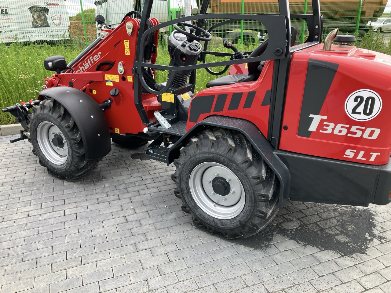 Schäffer Teleradlader Typ 3650 T - Pá carregadora: foto 4 Schäffer Teleradlader Typ 3650 T - Pá carregadora: foto 4