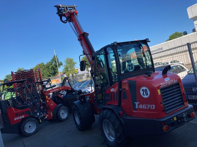 Schäffer Teleradlader Typ 4670 T-2 - Pá carregadora: foto 1 Schäffer Teleradlader Typ 4670 T-2 - Pá carregadora: foto 1