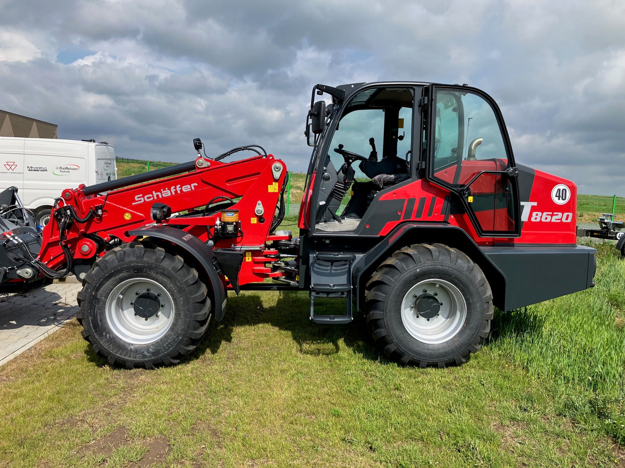 Schäffer Teleradlader Typ 8620 T-2 - Pá carregadora: foto 1 Schäffer Teleradlader Typ 8620 T-2 - Pá carregadora: foto 1