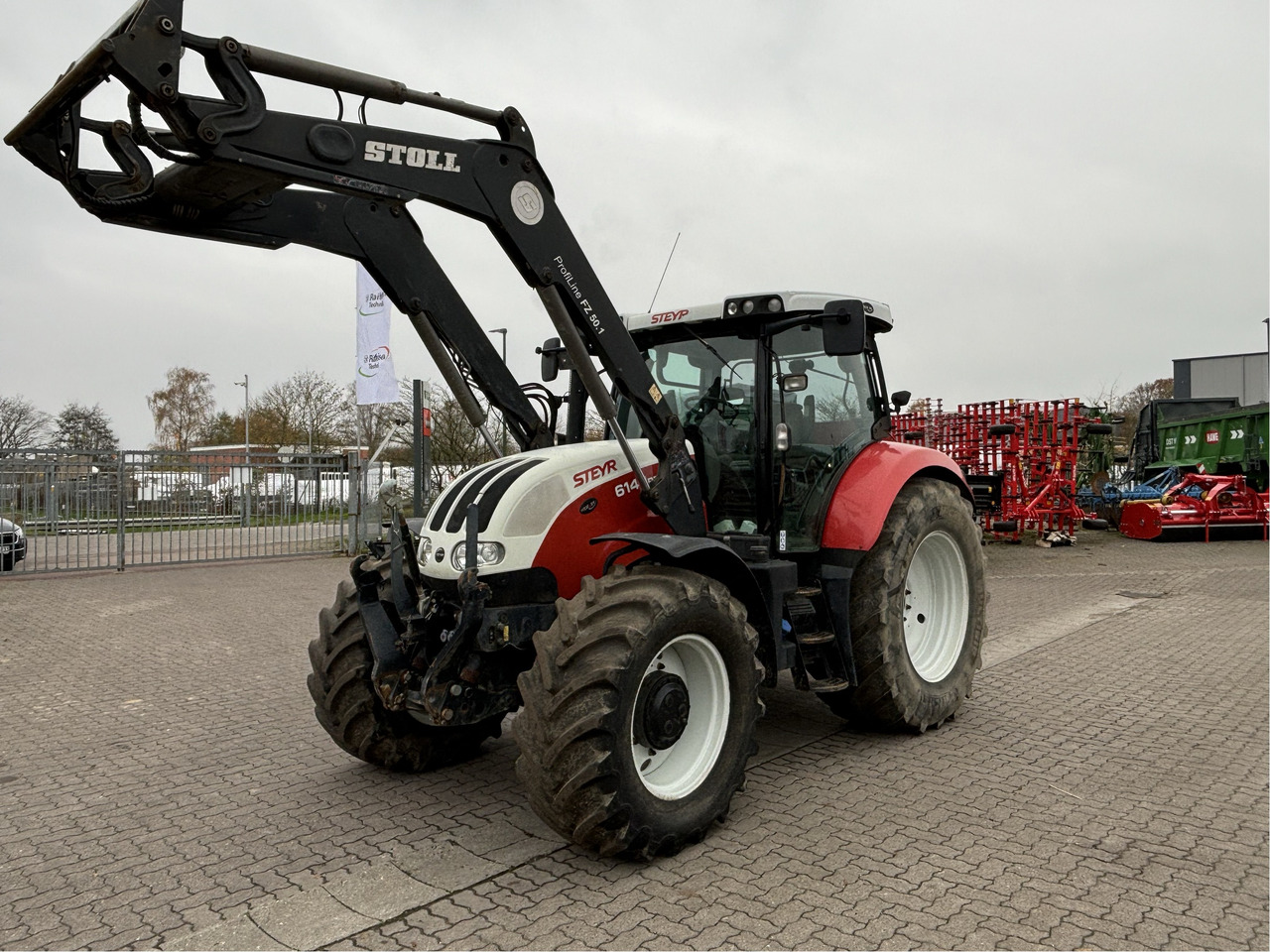 Steyr 6140 Profi Eco Teck - Trator: foto 1 Steyr 6140 Profi Eco Teck - Trator: foto 1