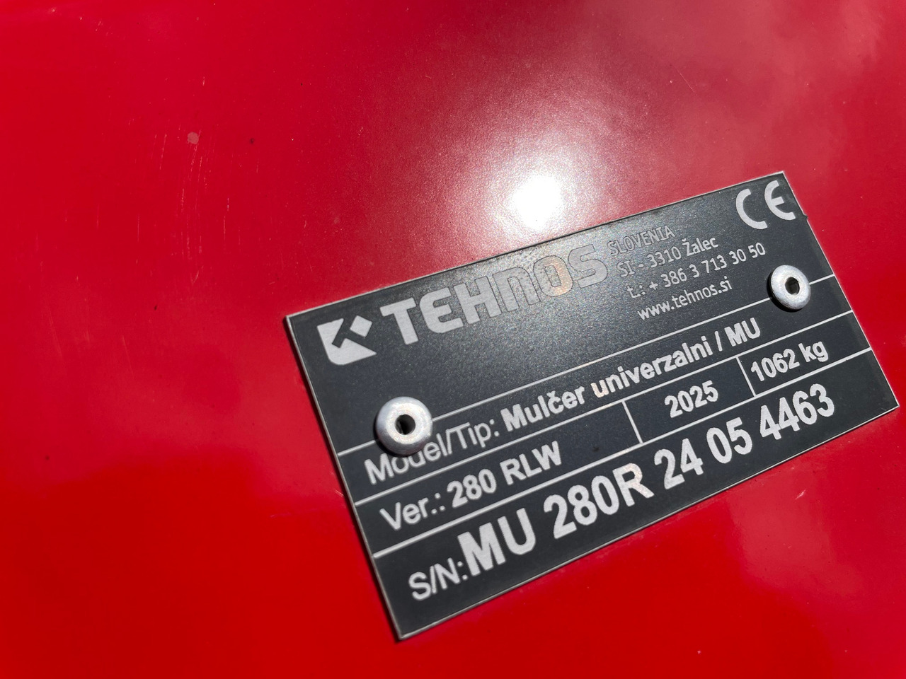 Tehnos Universalmulcher MU 280R Profi - Triturador de martelos: foto 2 Tehnos Universalmulcher MU 280R Profi - Triturador de martelos: foto 2