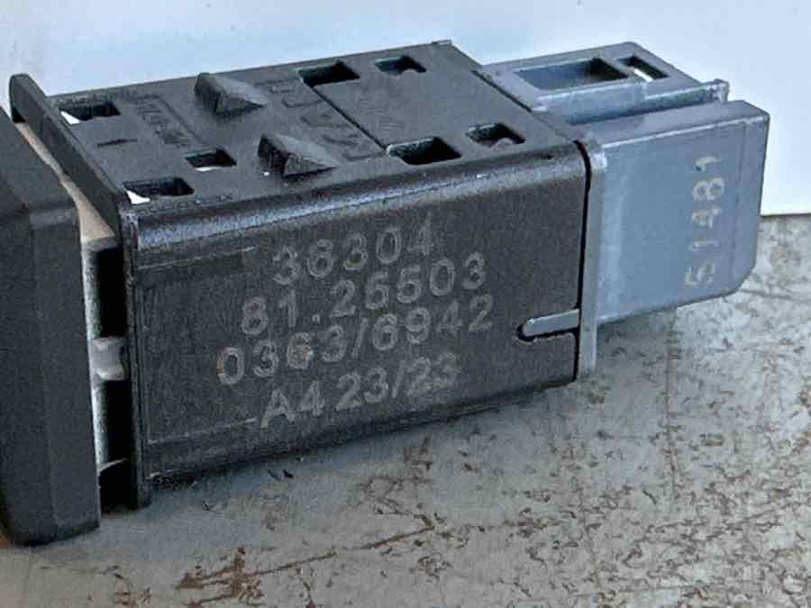 MAN SWITCH 81.25503-0363/6942 - Sistema elétrico por Camião: foto 2 MAN SWITCH 81.25503-0363/6942 - Sistema elétrico por Camião: foto 2