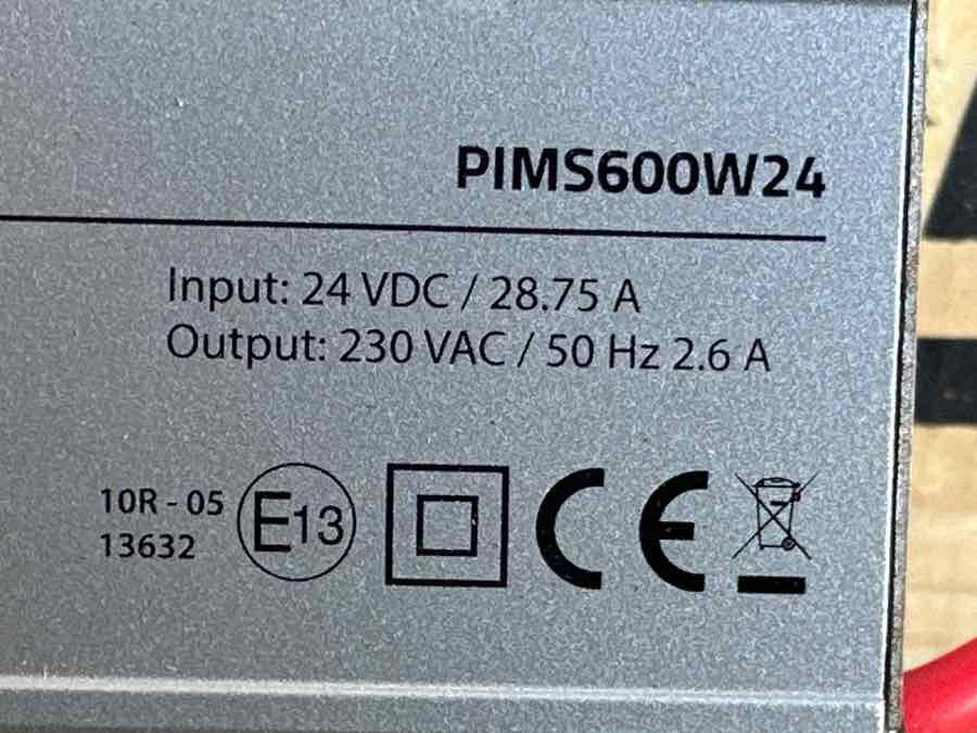 NEDIS PIMS600W24 24V DC TO 230 V - Sistema elétrico por Camião: foto 4 NEDIS PIMS600W24 24V DC TO 230 V - Sistema elétrico por Camião: foto 4